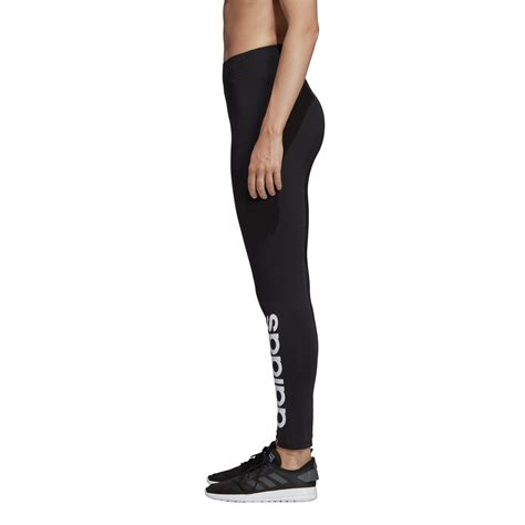 adidas essentials linear tight fitnesshosen für damen schwarz|adidas Essentials Linear Leggings .